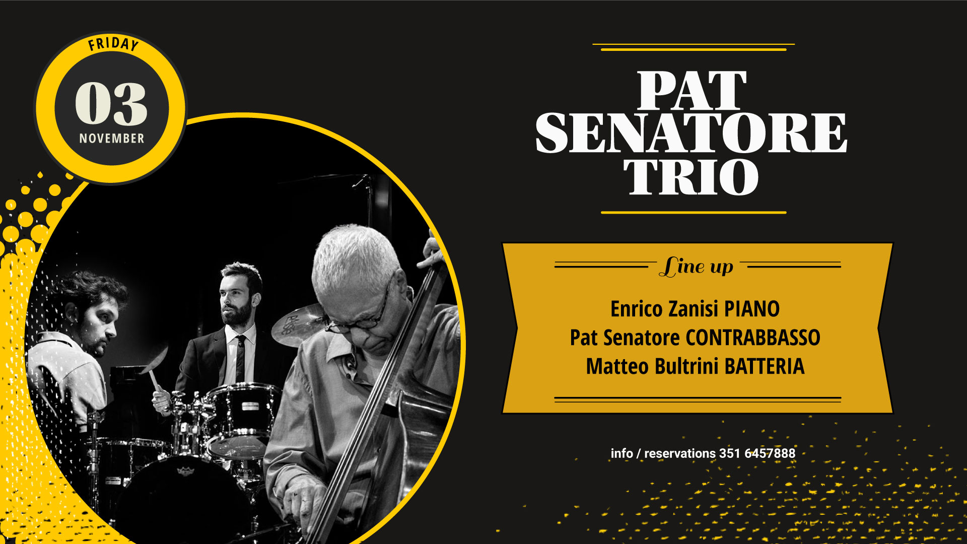 Pat Senatore trio
