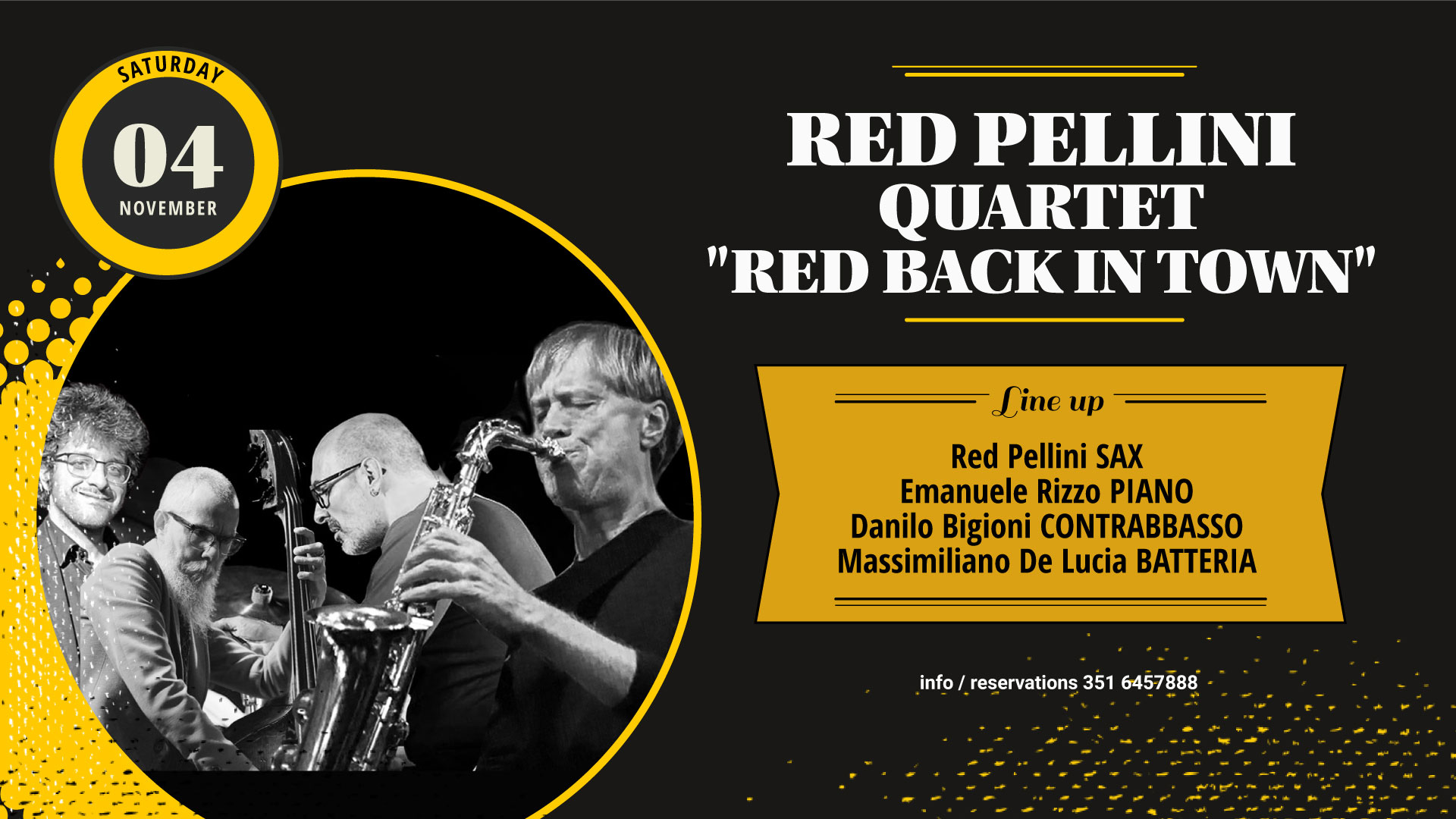 Red Pellini Quartet “Red back in town”
