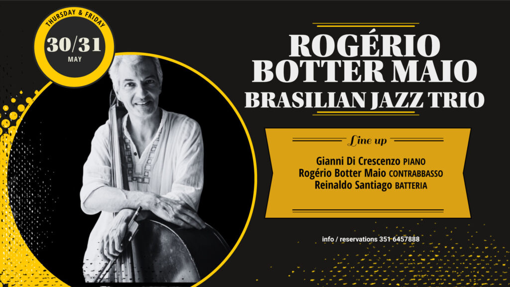 Rogério Botter Maio BraSilian Jazz Trio