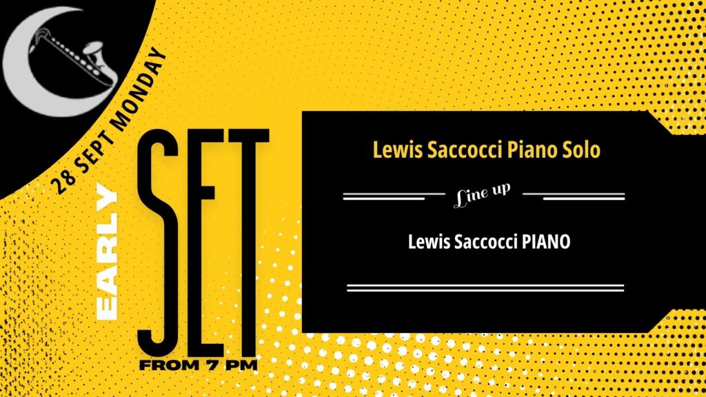 Lewis Saccocci Piano Solo