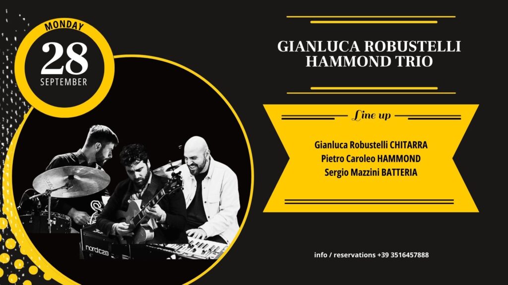 Gianluca Robustelli Hammond Trio